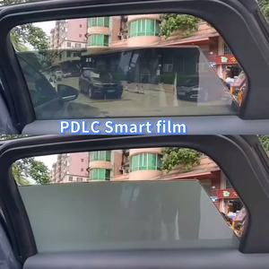 Film <span class=keywords><strong>teinté</strong></span> électrique pour vitres de voiture, film PDLC pour pare-brise, verre intelligent pour voitures - Product Image 2