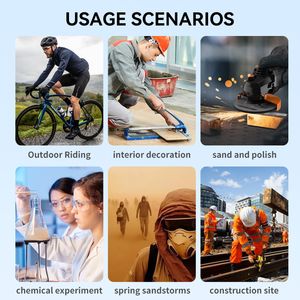 <span class=keywords><strong>Gafas</strong></span> <span class=keywords><strong>de</strong></span> Seguridad Industriales con Certificación CE Aprobadas por ANSI Z87.1 Fotocromáticas Antivaho con Prescripción para Protección Ocular - Product Image 6