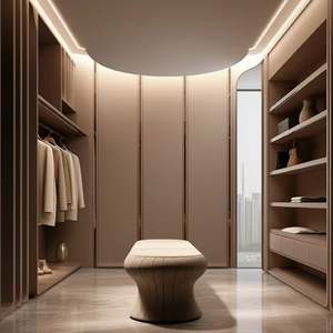 Armoires de dressing sur mesure, style moderne haut de gamme, série de couleurs unies, personnalisation individuelle - Product Image 4