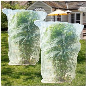 ตาข่าย50FT 10ชิ้น X ตาข่ายกั้นพืชผลไม้ผลสำหรับคลุมแถวพุ่มไม้บลูเบอร์รี่ผัก - Product Image 2