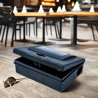 Boîte de station d'appât pour souris verrouillable à clé, vente chaude, stations d'appât pour rongeurs et rats