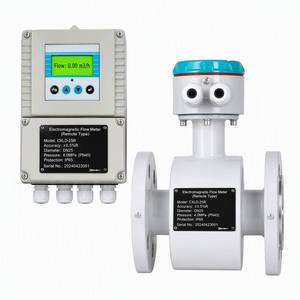 Débitmètre magnétique CXLD DN25 PN40, avec électrode en PTFE 316L, RS485 Modbus - Product Image 1