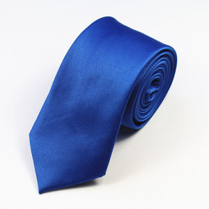 Nuova Cravatta da <span class=keywords><strong>Uomo</strong></span> in Seta Personalizzata, Tinta Unita, Sottile 6cm, per <span class=keywords><strong>Uomo</strong></span> d'Affari - Product Image 2
