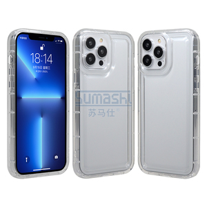 Venta al por mayor de cajas del teléfono celular barato claro parachoques a prueba de golpes caja del teléfono para el <span class=keywords><strong>iPhone</strong></span> 16 15 16 15 14 para xiaomi <span class=keywords><strong>12</strong></span> - Product Image 1