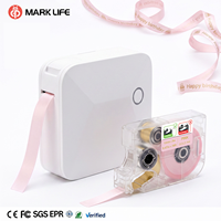 Imprimante thermique sans fil 203 dpi pour étiquettes thermocollantes – Imprimante durable et résistante à l'eau pour étiquettes nominatives pour uniformes Marklife R15