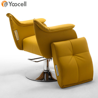 Chaise de coiffure Yoocell, nouvelle chaise de salon de beauté, chaise de coiffure orange, mobilier de salon, chaise de barbier à prix avantageux