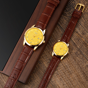 Montre carrée vintage minimaliste pour homme et femme, chiffres romains, bracelet en cuir imperméable, montre-bracelet à quartz - Product Image 1