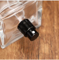 Flacon pulvérisateur 30/50/100 ml en stock, flacon de parfum à clipser, flacon de parfum portable, flacon de parfum en verre transparent