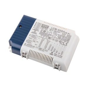 Controlador LED multicanal Mean Well LCM-40DA de 25W para reflectores, con refrigeración natural y carcasa de plástico - Product Image 3