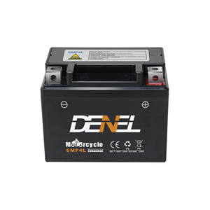 Batterie de moto DENEL Chine Factory <span class=keywords><strong>12v</strong></span> <span class=keywords><strong>4ah</strong></span> sans entretien 6MF4L - Product Image 2