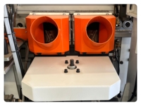 Nouvelle machine de chantournage automatique SHANSHU haute efficacité 8,6 kW 468 EVA avec pré-fraisage, raclage et contrôle PLC 380V pour MDF/panneaux de particules