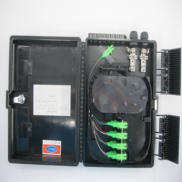 Customized 8/16 Ports Optical Terminal Box FTTH PLC Splitter Fiber Distribution Box with PoE 4G Network Support for Outdoor Use
