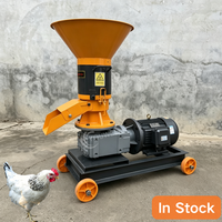 Machine de fabrication de granulés d'aliments pour animaux de petite ferme, avec réducteur de vitesse, pour volailles, bétail, poulets, vaches, porcs, moutons