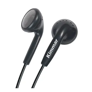 Headphone earphone in-ear berkabel stereo 3.5mm Kelas sedang 10mm earplug olahraga speaker untuk penggunaan ponsel/MP3/MP4