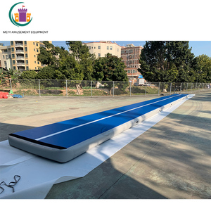 Precio al por mayor 3m 10m <span class=keywords><strong>15M</strong></span> personalizado inflable gimnasio Tumble <span class=keywords><strong>Track</strong></span> Yoga gimnasia Mat Tumbling pista de aire inflable con bomba - Product Image 4