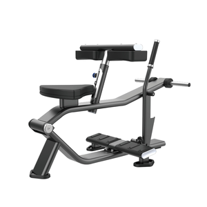 Machine d'extension des jambes en cuir de haute qualité, antidérapante, résistante à l'usure, à charge par plaques, pour soulevé de mollets assis, Life Plate L-8062 Haute Qualité L - Product Image 5