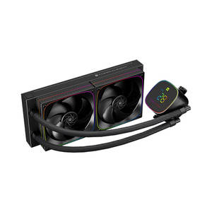 Système de refroidissement par eau numérique <span class=keywords><strong>HORIZON</strong></span> 240 DIGITAL ARGB NOIR Blanc avec roulements à fluide en cuivre et aluminium pour boîtier d'ordinateur - Product Image 3