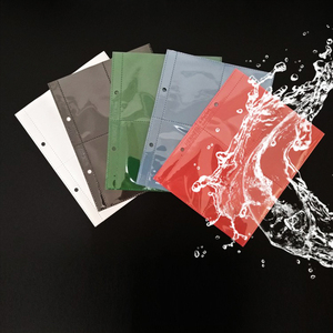 ที่กำหนดเองแสดงบัตรหนังสือหน้าภายในกระเป๋าที่ชัดเจนหน้าบัตรแขน (โรงงาน) - Product Image 6