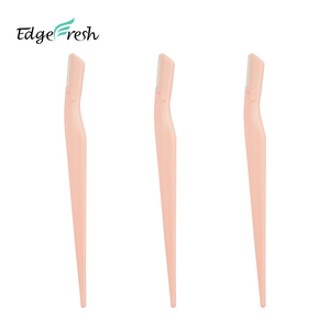 <span class=keywords><strong>Petit</strong></span> <span class=keywords><strong>rasoir</strong></span> à sourcils jetable en acier inoxydable à lame unique pour un rasage de précision, pour femmes, utilisation sur le <span class=keywords><strong>visage</strong></span>, couleurs personnalisables - Product Image 3