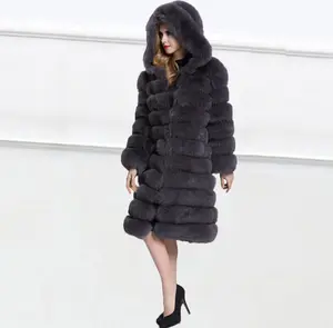 New Products Imitation Mink Fur Coat Hat look thin Fur Coat Clothing Sexy Fur Coat