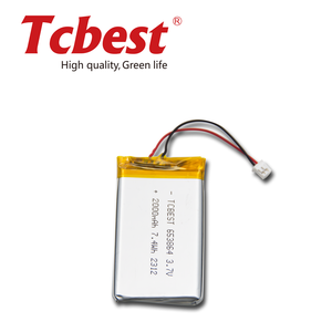 Batterie lithium-ion polymère <span class=keywords><strong>prix</strong></span> usine 653864 2000mAh 3.7V pour produits numériques dispositifs médicaux - Product Image 2