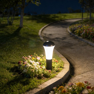Lámpara de Jardín LED Impermeable para Exteriores, Luz de Césped con Forma de Hongo Pequeño, IP55, Iluminación para Caminos y Paisajes - Product Image 3