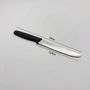 Cuchillo para carne profesional de acero inoxidable, cuchillo para parrilla. Juego de <span class=keywords><strong>Cuchillos</strong></span> para Cocina de Corte Preciso. Mango de Plástico PP - Product Image 1