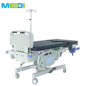 <span class=keywords><strong>Table</strong></span> d'opération électrique intégrée <span class=keywords><strong>de</strong></span> luxe LDR, <span class=keywords><strong>lit</strong></span> chirurgical <span class=keywords><strong>pour</strong></span> examen gynécologique, accouchement obstétrical amélioré - Product Image 2