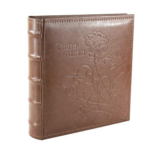 Álbum de fotos encuadernado con libro de cuero PU <span class=keywords><strong>5R</strong></span> 5x7 fotos 200 de 13x18cm personalizado al por mayor álbum de fotos familiar - Product Image 2