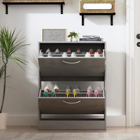 Rangement de meubles en bois prix de gros étagère à chaussures en bois armoire de rangement de chaussures étagère conceptions armoire à chaussures en bois moderne