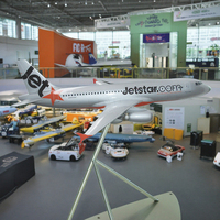 Jetstar A320 120cm Kit de modèle en résine d'avion à grande échelle Artisanat en résine de grande taille