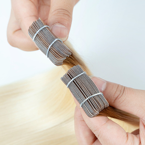 Extensiones de Cabello con Cinta Adhesiva, Cabello Humano Real para Extensiones con Cinta Adhesiva Invisible - Product Image 4