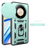Étui de téléphone BAILI Factory Armor Slide Window Push Full Camera Lens Protection Ring Stand pour Huawei Honor Magic 6 Lite X9B