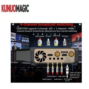 Codificador <span class=keywords><strong>de</strong></span> Transmisión en Vivo 4G HD MI SDI <span class=keywords><strong>de</strong></span> Alta Calidad, SRT RTMP, 1 Año <span class=keywords><strong>de</strong></span> Garantía, Portátil, OSD, Tablero <span class=keywords><strong>de</strong></span> Puntuación, Texto Desplazable - Product Image 2