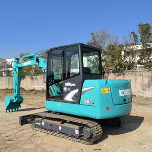 Kobelco Mini excavadora de segunda mano Digger 60 SK60 6Ton 7Ton 5Ton Pintura original con bomba de motor 1 año de garantía-Para la venta - Product Image 4
