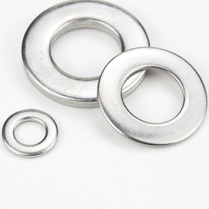Lot de 10 joints d'espacement plats en acier au carbone zingué blanc, M1.6-M33 GB97, métriques - Product Image 3