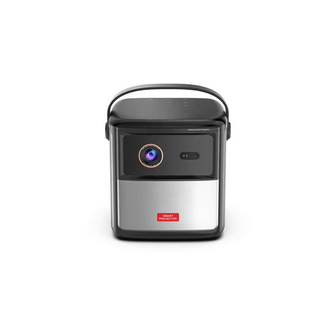 Custom High Quality Built-in Battery Mini Android 11 Camping Projector WiFi 6 BT 4K 1080P 3D Smart Portable Outdoor Movie Beamer