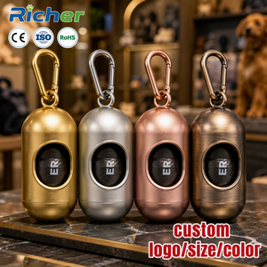 Bolsas para excremento de perro ecológicas y perfumadas Richer, hechas en Vietnam, con aroma a lavanda, a prueba de fugas, de HDPE, suministro para distribuidores de grandes pedidos - Product Image 1