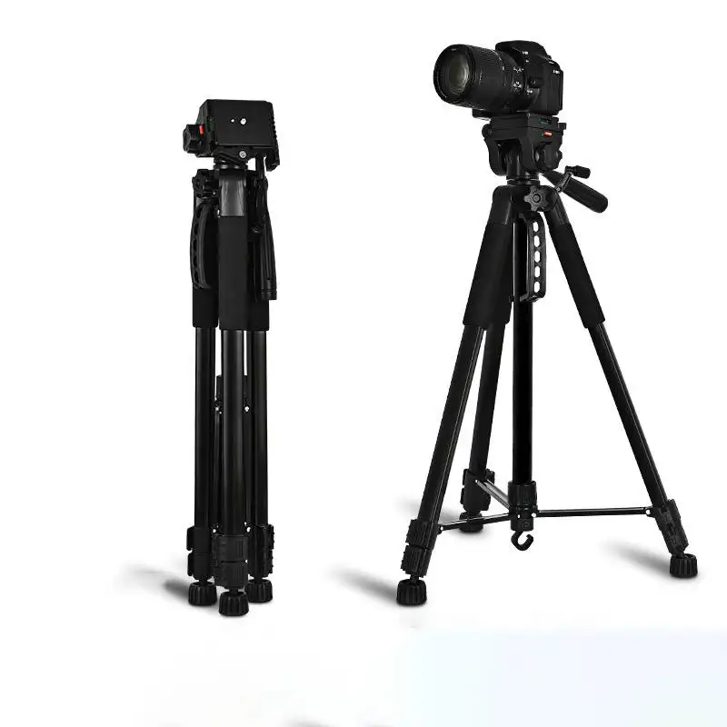 Großhandel OEM 1,7 M 360 Grad Panorama-Flüssigkeitsdämpfer-Kopf professionelle Kamera Video-Stativ für Teleskop Kamera Handy
