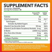 Gummies de collagène naturel à marque privée : favorisent la santé de la peau, des ongles et des cheveux – Complément alimentaire de qualité alimentaire
