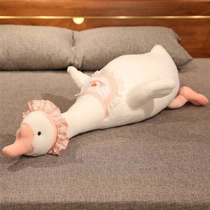 Peluche géante douce et moelleuse <span class=keywords><strong>de</strong></span> qualité supérieure, canard blanc mignon personnalisé, jouet en peluche pour enfants, cadeau, vente en gros pour supermarchés - Product Image 3