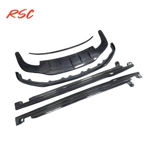 Spoiler Anteriore, Minigonne Laterali e Diffusore Posteriore in Fibra di Carbonio per Bentley Continental <span class=keywords><strong>GT</strong></span> W12 <span class=keywords><strong>2018</strong></span>+ - Product Image 1