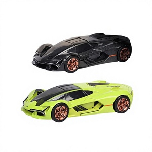 Modellino Auto Supercar in Metallo Pressofuso Scala 1:64, Pezzo Decorativo da Collezione per Scrivania - Product Image 1