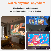 2024 nouveau projecteur Ultra HD à domicile R2-5, Projection murale de chambre à coucher, Projection de téléphone portable, salon Smart Home Cinema