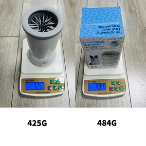 Dog Paw Cleaner & Massager Automatic <span class=keywords><strong>Silicone</strong></span> Macio Pet Descarte de Resíduos <span class=keywords><strong>Cup</strong></span> Sustentável Plastic Paw Washer para Cães e Gatos - Product Image 5