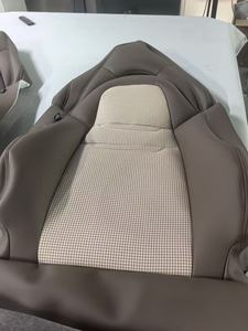 Housses de siège complètes en cuir à carreaux pied-de-poule pour <span class=keywords><strong>Porsche</strong></span> <span class=keywords><strong>Cayman</strong></span> 981 - Product Image 2