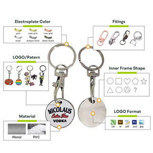 Vente en gros Porte-clés Porte-clés Logo personnalisé Promotionnel Métal Acrylique Accessoires 3D <span class=keywords><strong>Mini</strong></span> CD Autodéfense Sneaker Blanc - Product Image 4