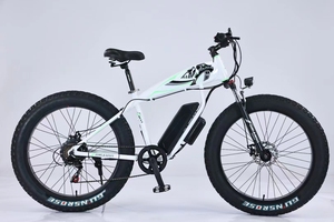 Vélo à pneus larges 350W avec batterie au lithium de haute qualité et cadre en aluminium, adapté aux adultes. Shark Fatbike Shark - Product Image 5