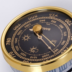 Barômetro marinho de alta qualidade para gravação de clima analógico interno e externo, estação de registro de clima, barômetro aneróide marinho - Product Image 2