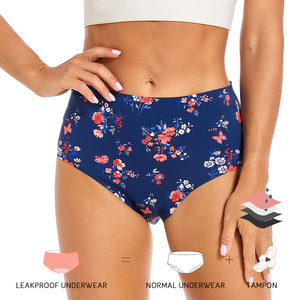 Culotte menstruelle Culotte menstruelle Oeko <span class=keywords><strong>Tex</strong></span> Calzones Menstruales Bragas Menstruales Culotte menstruelle colorée Vente en gros - Product Image 4